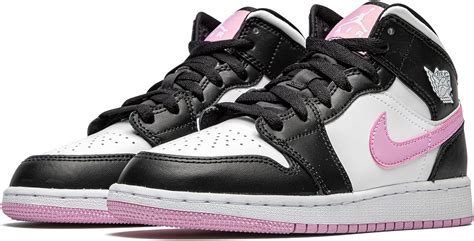 nike jordan zwart roze verfspat